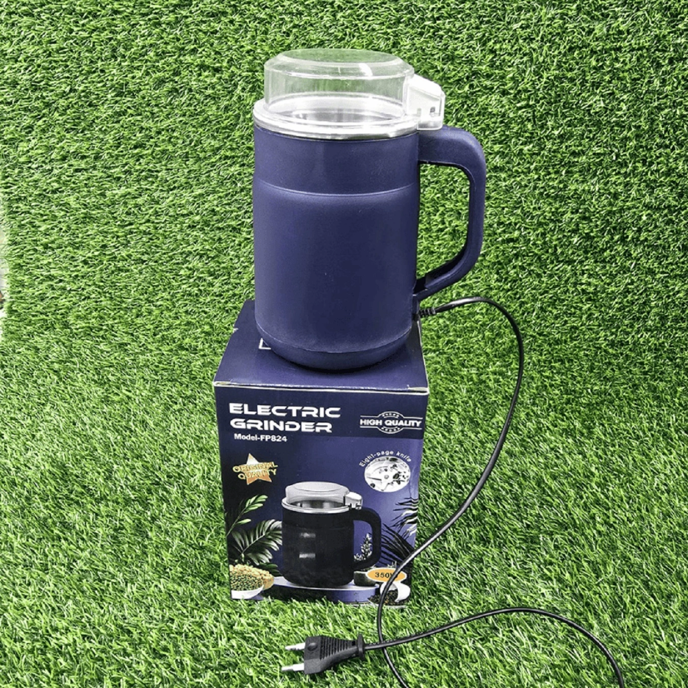 Mini Electric Grinder 1500W – Stainless Steel Powerful Dry Spice & Coffee Grinder Machine