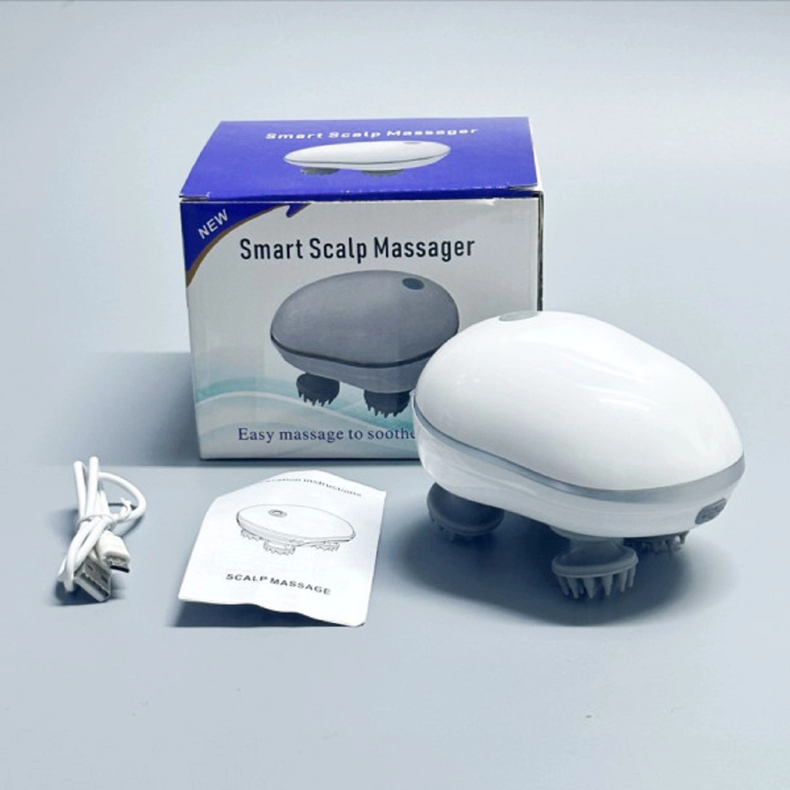 Smart Scalp Massager – Instant Head Relaxation & Stress Relief Device