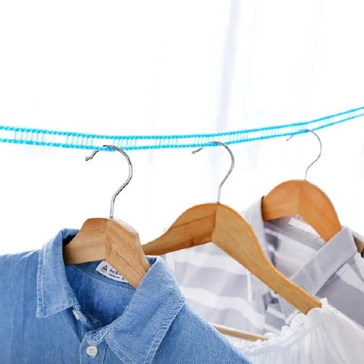 5/8/10M Portable Anti-Skid Windproof Fence-Type Clothesline Drying Quilt Rope Clothesline Outdoor Travel Clothesline