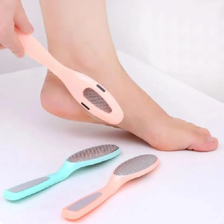 2 in 1 Foot File Foot Rasp Pedicure Tools Feet Dead Skin Callus Remover Wooden Handle FootScrubber Sandpaper Foot Care