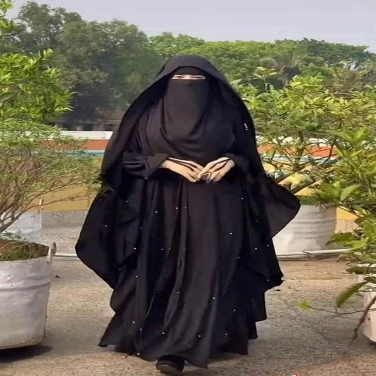 Mohuya Burka set dubai cherry fabric elegant design borka full set